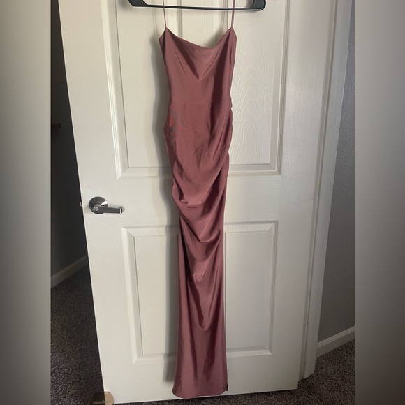 Long Purple Dress - Picture 4 of 4